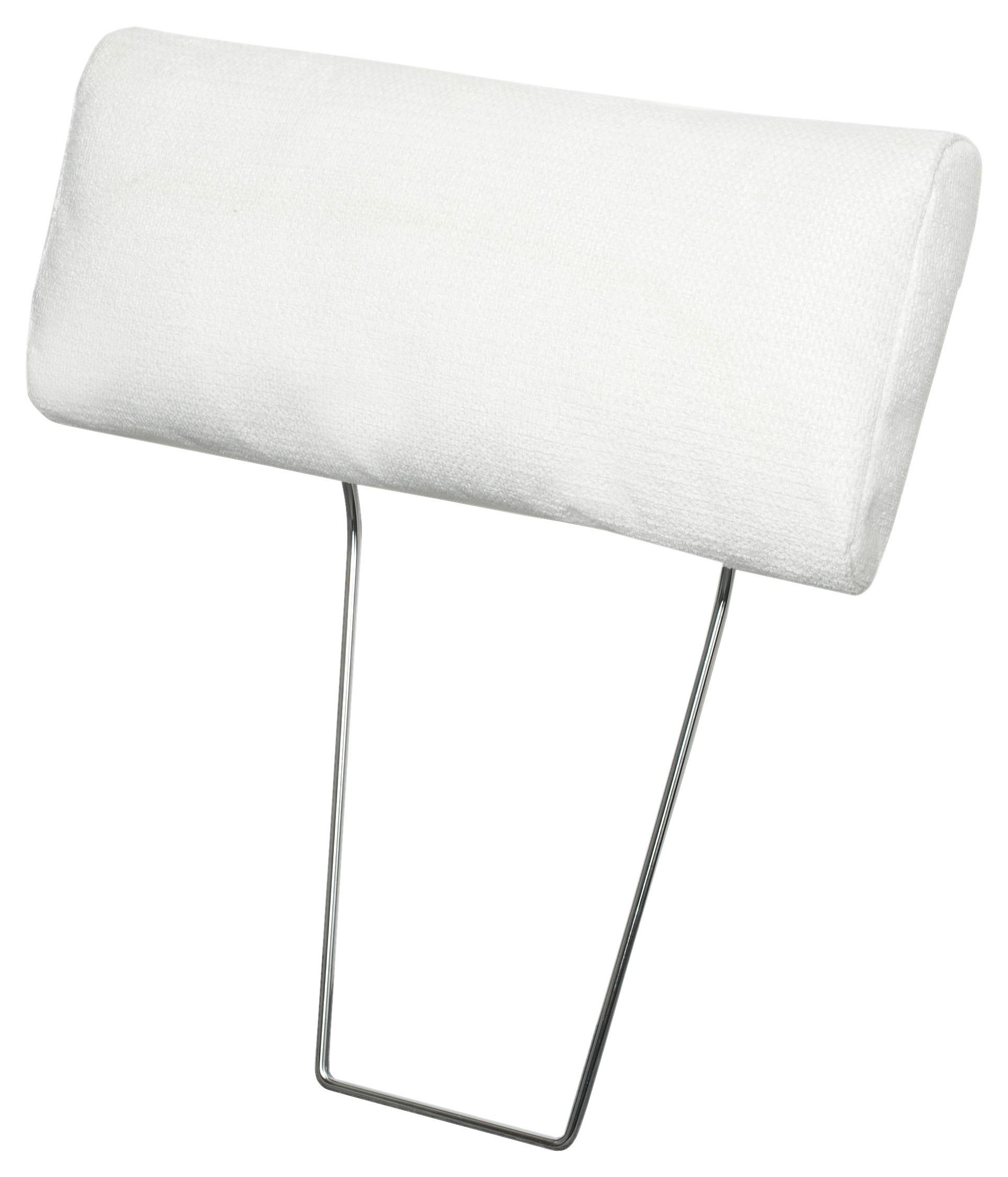 Fejtámla Rio - fehér, Modern, faalapú anyag/textil (49/21/13cm) - Mömax