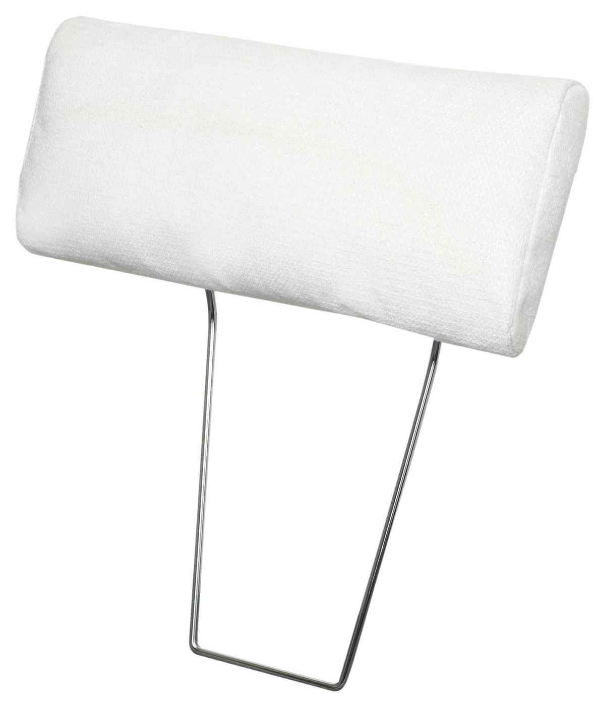 Fejtámla Rio - fehér, Modern, faalapú anyag/textil (49/21/13cm) - Mömax