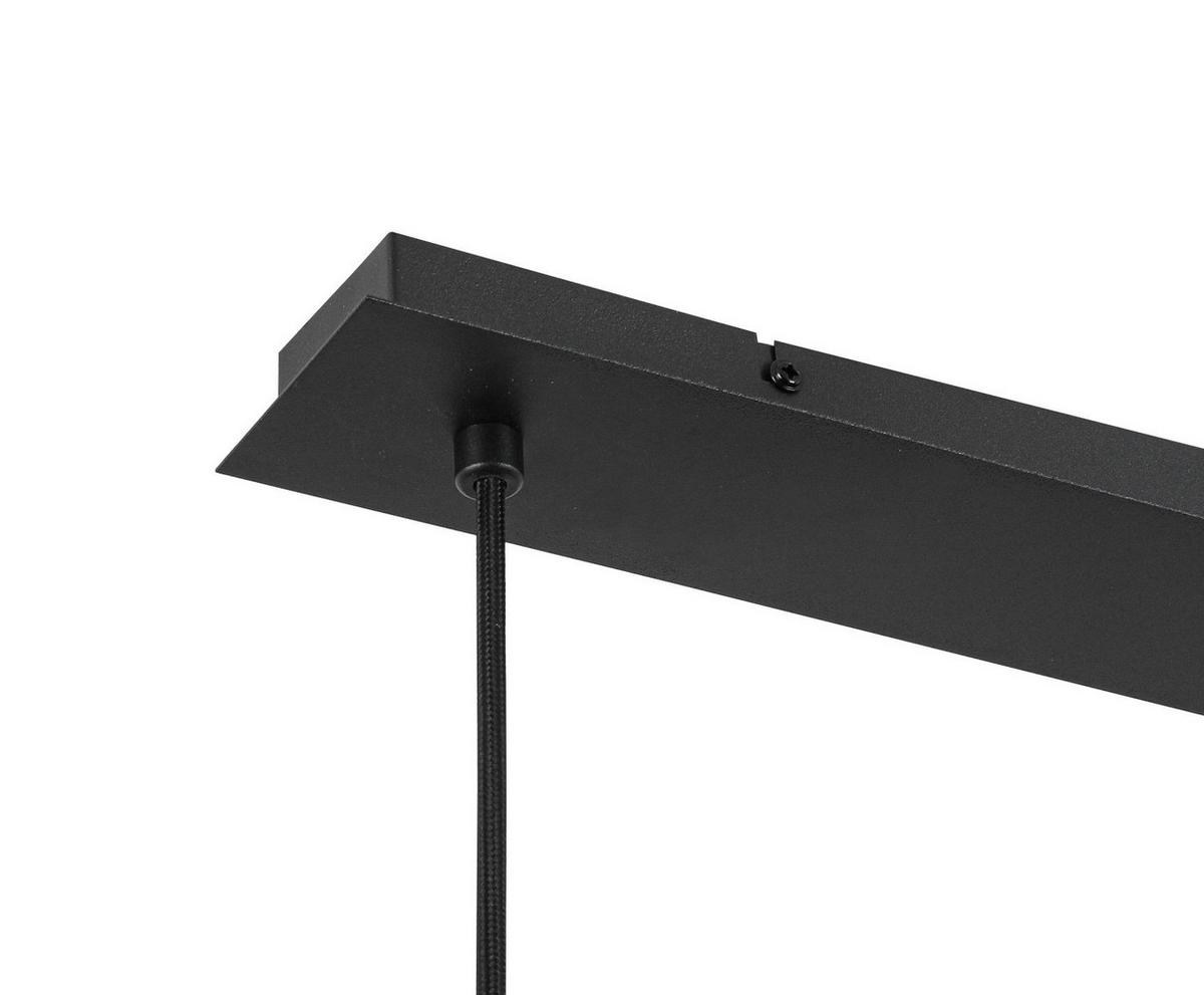 LAMPA WISZĄCA LUNE *DK* - czarny, Design, metal/szkło (98,5/37/183cm) - Dieter Knoll