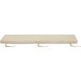 Sitzkissen in Beige, ca. 140x40x5cm - Beige, LIFESTYLE, Textil (140/40/5cm) - ZANDIARA