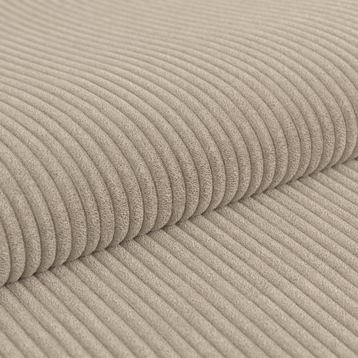 Colțar VENI - bej, Modern, textil (272/210cm) - Modern Living