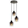 HÄNGLAMPA ESTELLE - svart, Modern, metall/glas (29/120cm) - Mömax