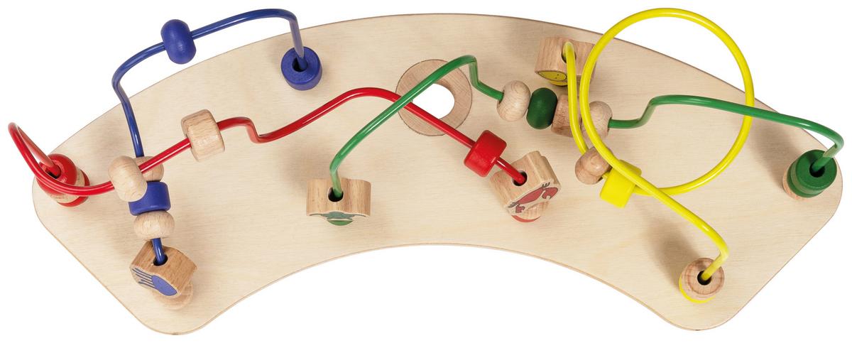 WYSOKIE KRZESŁO 661079 ALPHA+ - kolor naturalny, Basics, drewno (56/80/48cm) - Hauck