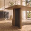 ESSTISCH LIVA - Eschefarben/Schwarz, MODERN, Holz/Holzwerkstoff (180/90/76cm) - Bessagi Home