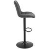 BARPALL NINO - grå/svart, Modern, metall/trä (46cm) - Mömax