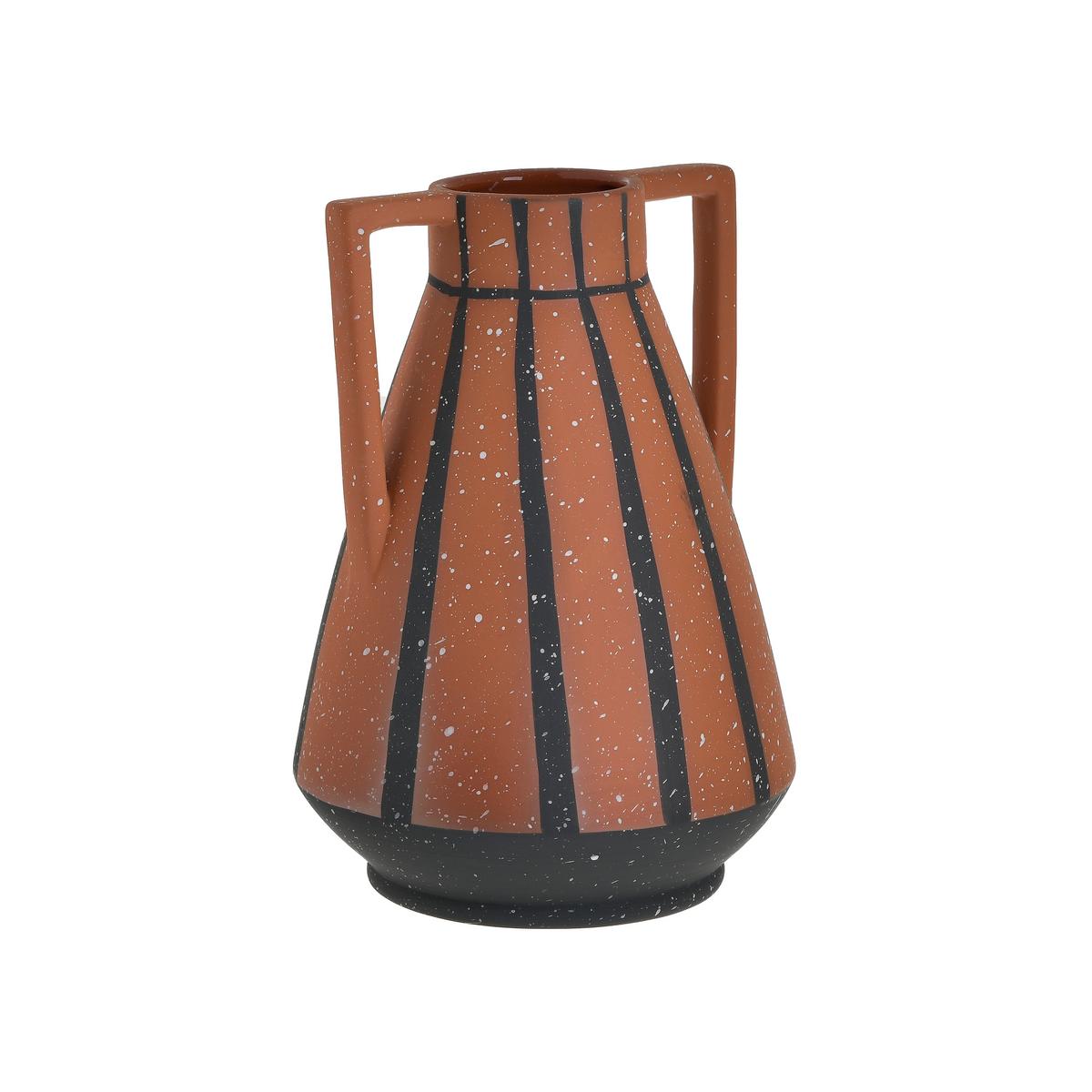 WAZON 3-70-988-0008 - ciemnoczerwony, Trend, ceramika (15/15/22cm)
