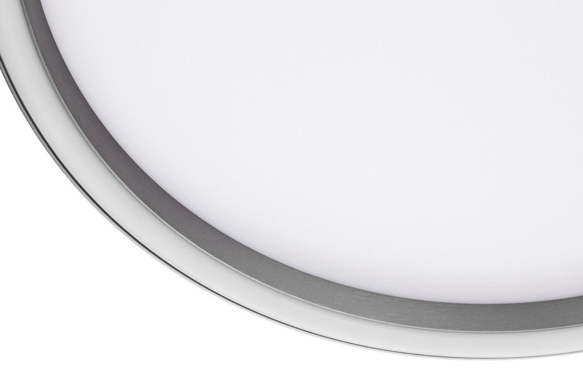 LAMPA SUFITOWA LED PHOENIX *SBN* - kolor aluminiowy, Basics, metal (39/5,5cm) - Novel