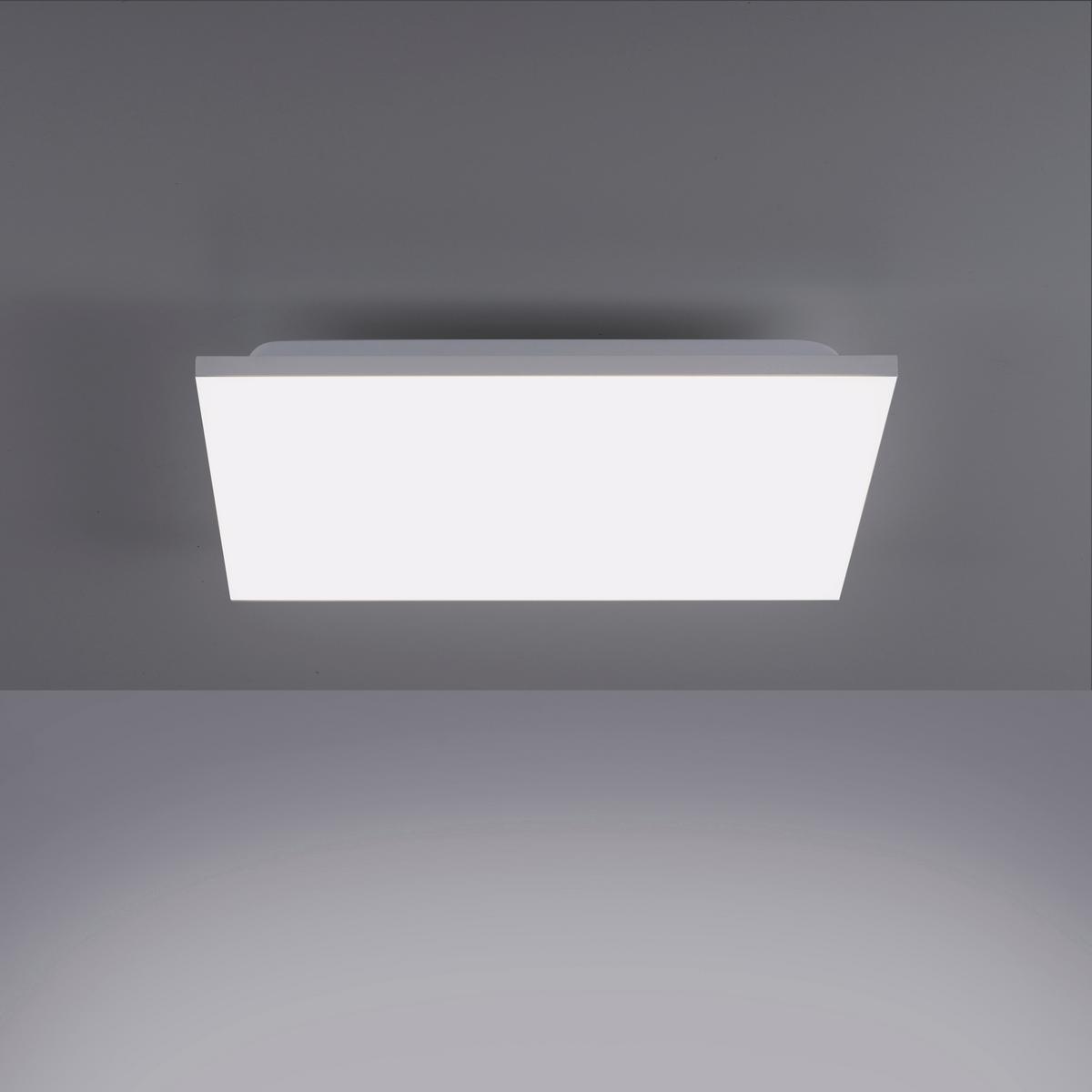 LED-Deckenleuchte Gustav 29 Watt - Weiß, Design, Kunststoff/Metall (45/45/7cm)