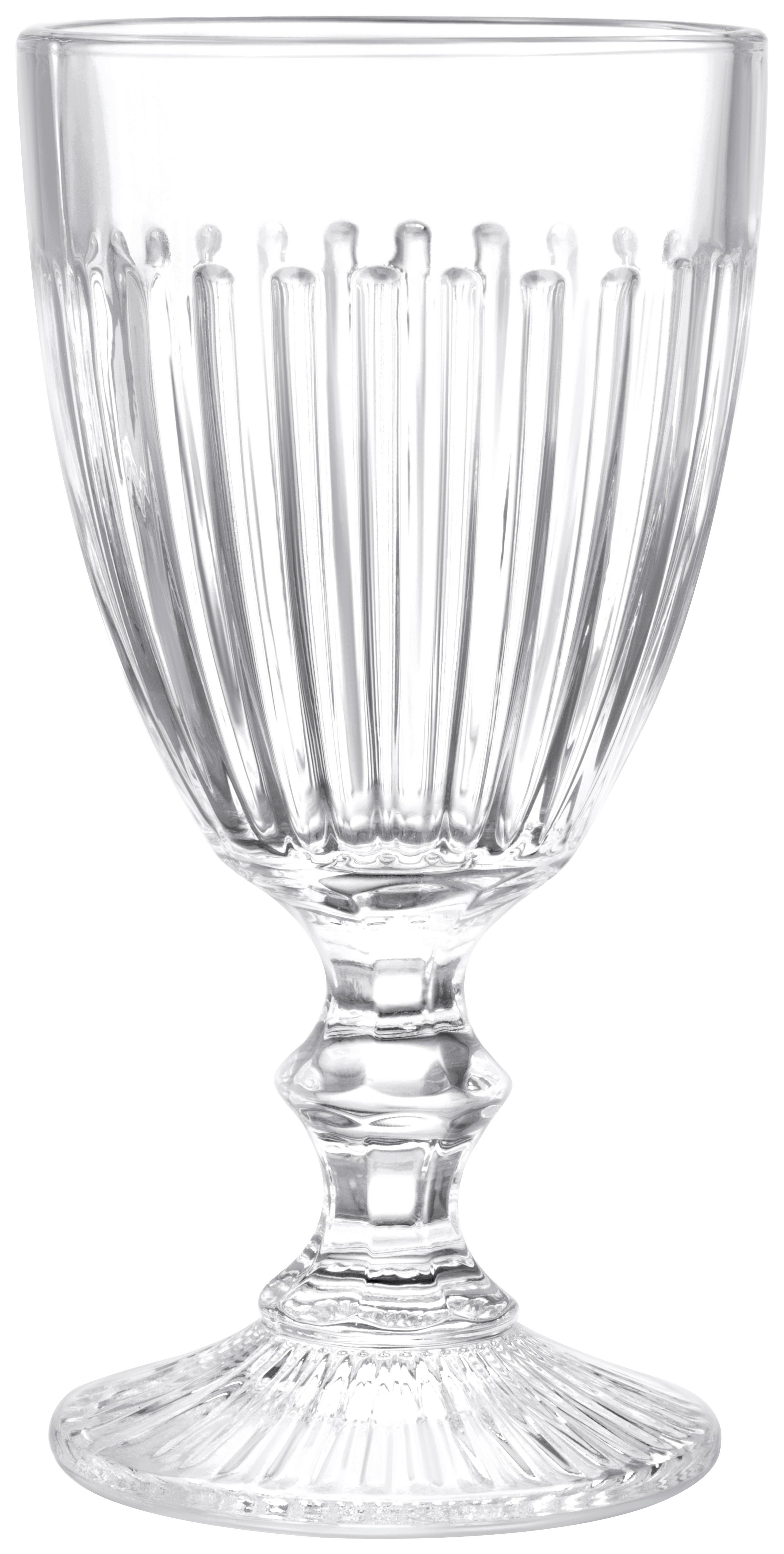 Set Kozarcev Elroy - prozorno, Konvencionalno, steklo (8,8/16,7cm) - Modern Living