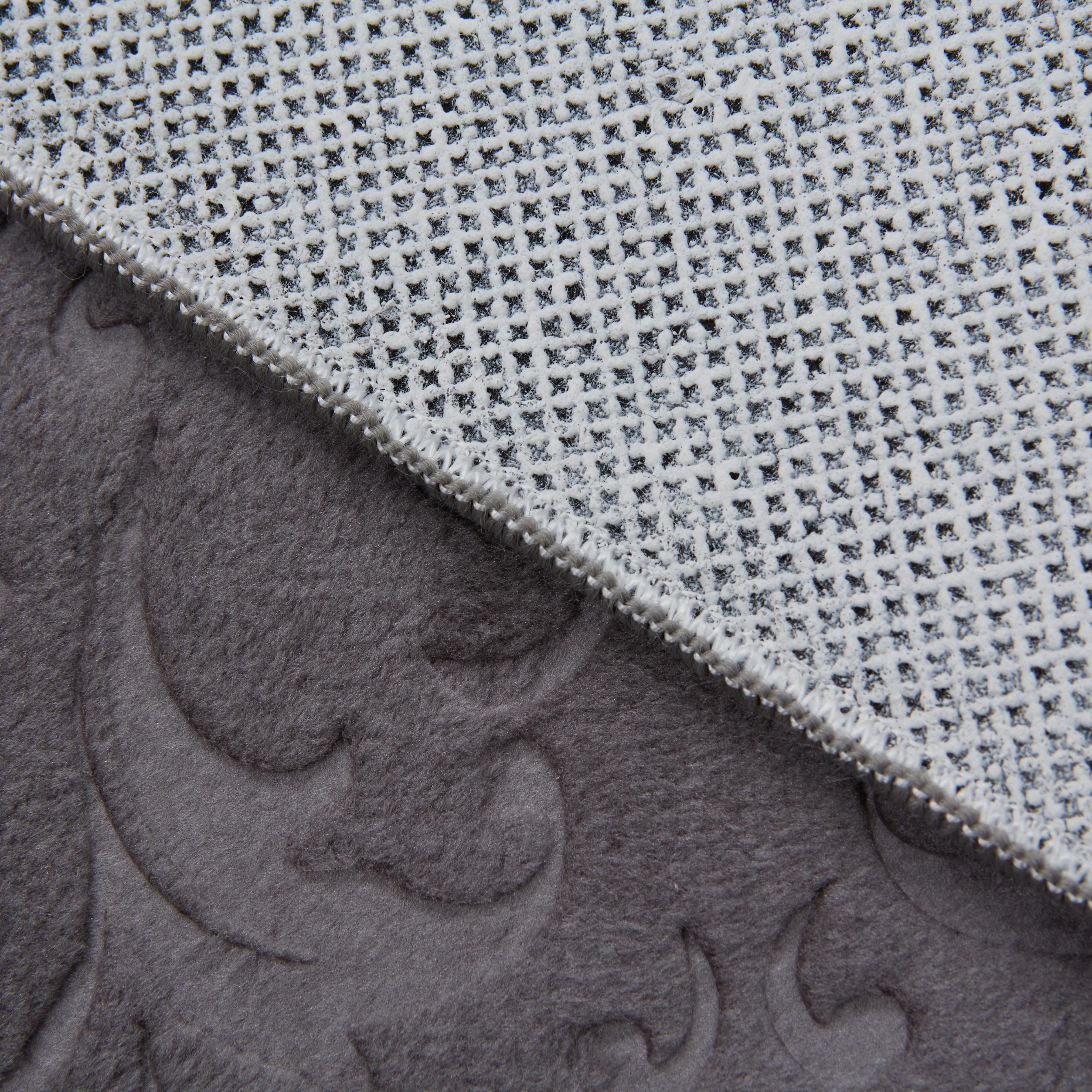 Webteppich Daphne 1 in Anthrazit ca. 80x140cm - Anthrazit, Modern, Textil (80/140cm) - Modern Living