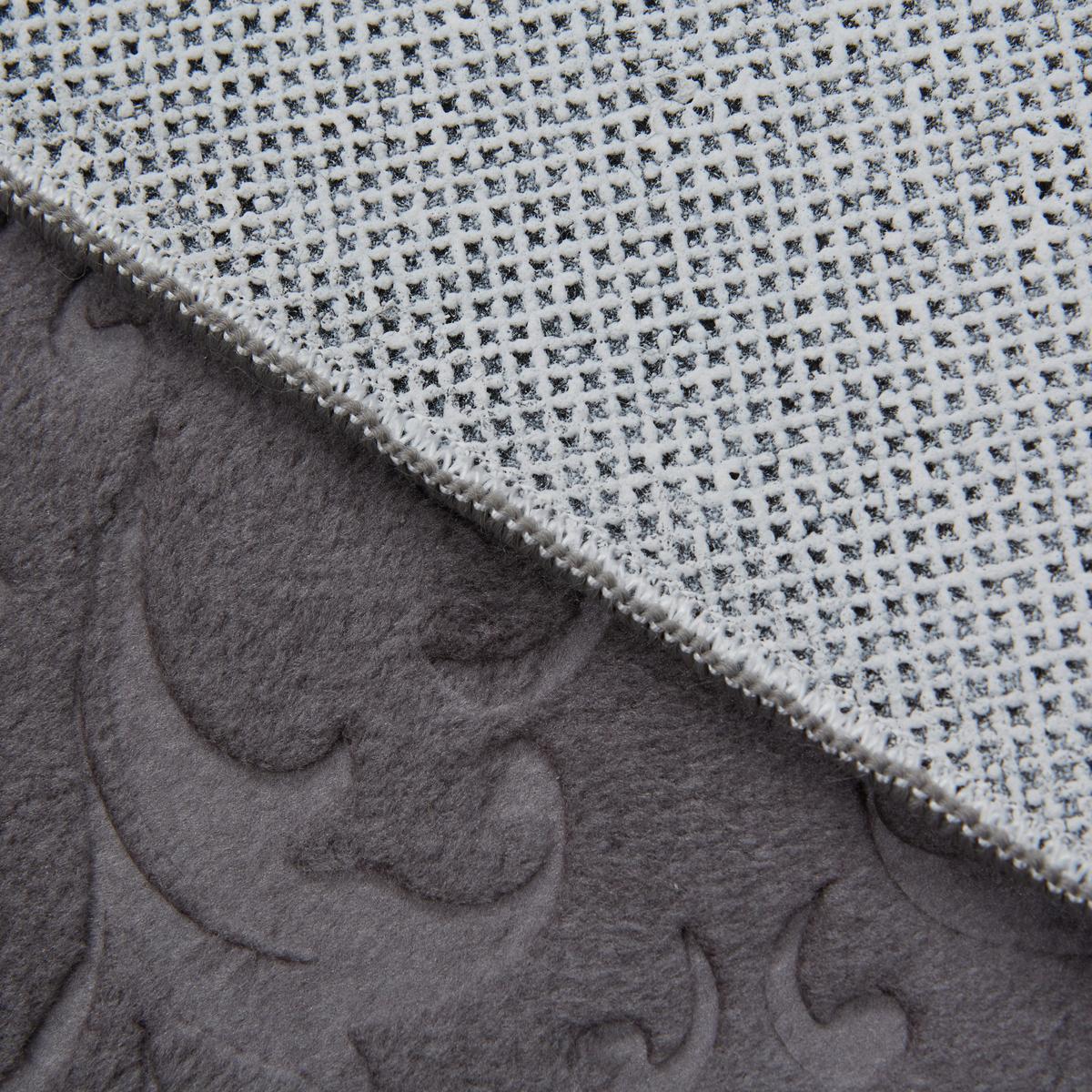 Webteppich Daphne 1 in Anthrazit ca. 80x140cm - Anthrazit, MODERN, Textil (80/140cm) - Modern Living