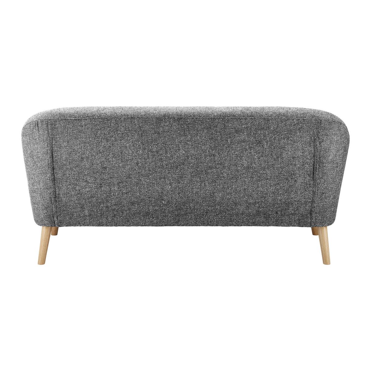 Sofa Anela Grau Webstoff - Naturfarben/Grau, MODERN, Holz/Textil (168/79/84cm) - Bessagi Home
