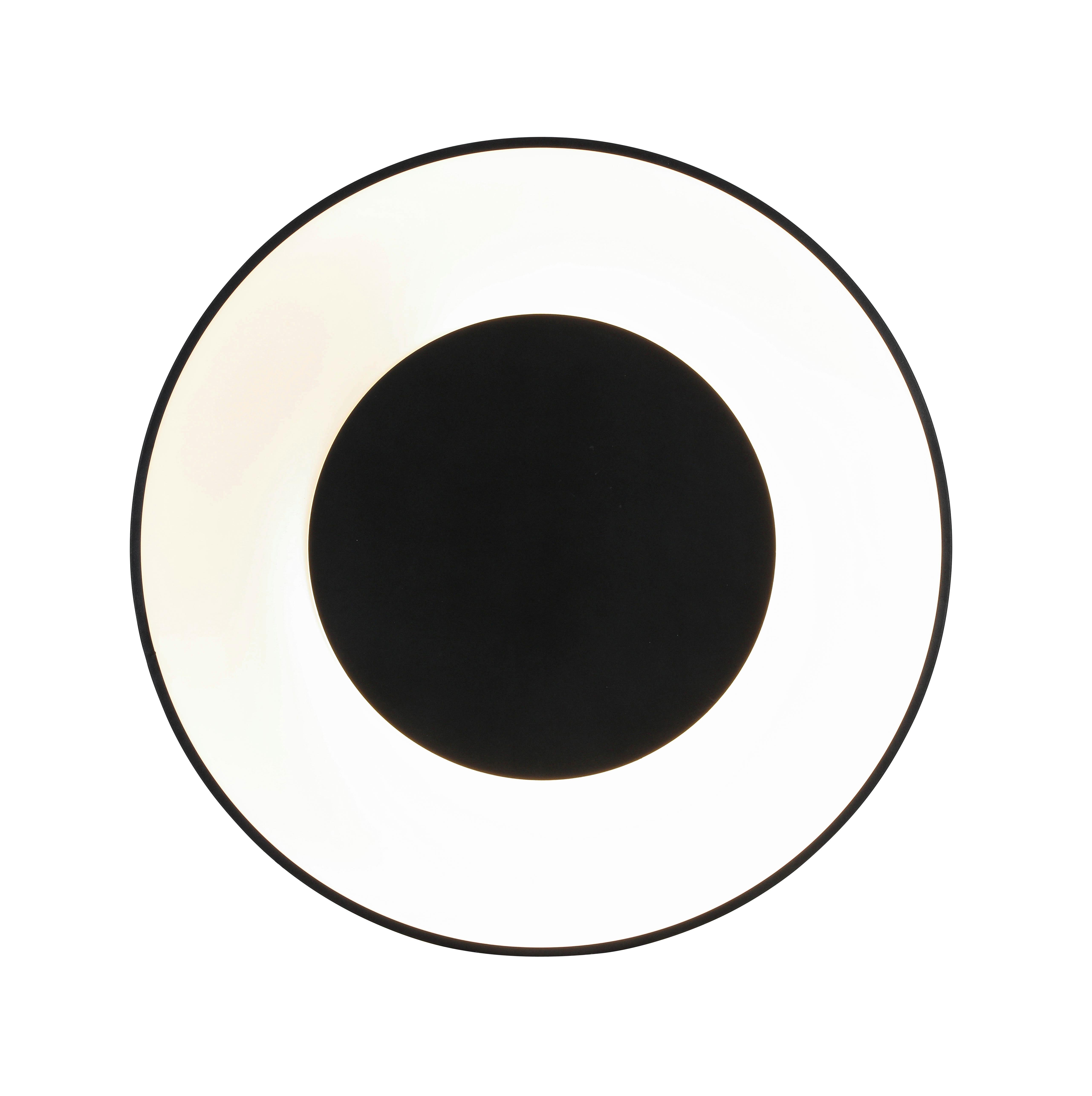 LED-TAKLAMPA JUMPO - vit/svart, Modern, metall/plast (70/7cm) - Mömax