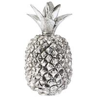 ANANAS DEKORACYJNY NY8317701 - kolor srebrny, Basics, tworzywo sztuczne (15/28cm) - Ambia Home