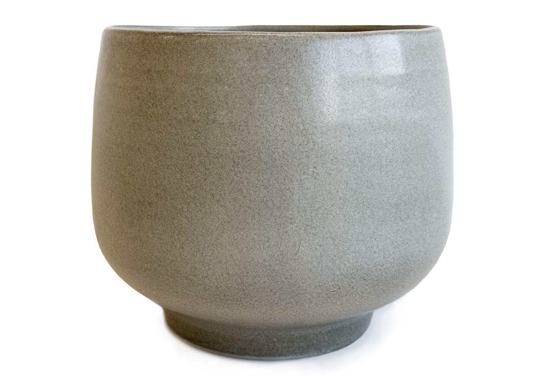 Cvetlični Lonček Nevis - krem barve, keramika (23,5/19,5cm) - Modern Living