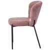 STOL EMILY - pink/svart, Lifestyle, metall/trä (55/79/59cm) - Mömax