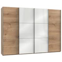 Ormar S Kliznim Vratima Level 36c - bijela/boje hrasta, Moderno, drvni materijal (300/216/65cm) - Modern Living