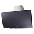 Dunstabzugshaube Ch 77090 S - Edelstahlfarben/Schwarz, MODERN, Glas/Metall (90/78-108/31,3cm)
