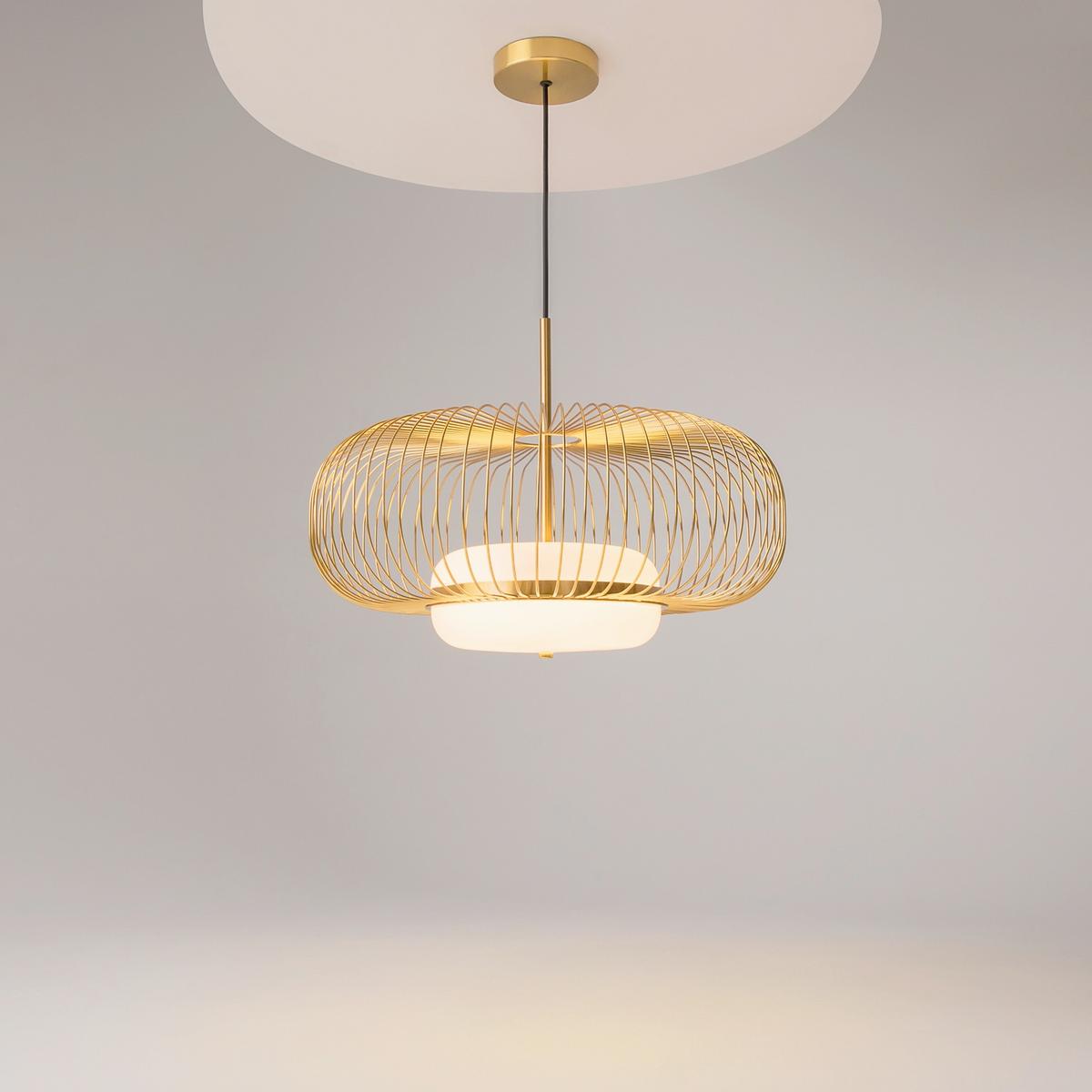 Pendelleuchte Mod376pl-L30g3k - Messingfarben, Design, Metall (50/337cm) - MAYTONI