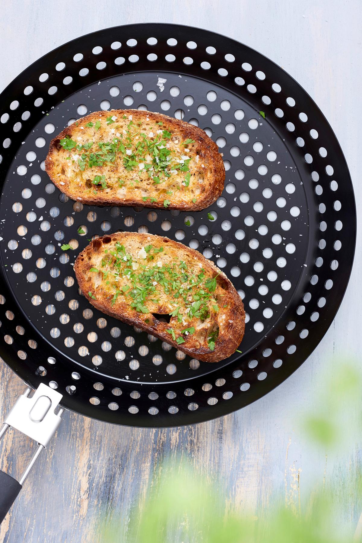 Grillpfanne Oil Green Ø ca. 30,5cm - Schwarz, Metall (51/4,5/30,5cm)