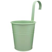 Übertopf Zana Mintgrün Ø ca. 13cm - Mintgrün, Metall (13/13,5/13cm) - Mömax