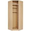 HÖRNSKÅPSSTOMME UNIT -BASED- - ekfärgad, Modern, trämaterial (91,1/242,2/91,1cm) - Based