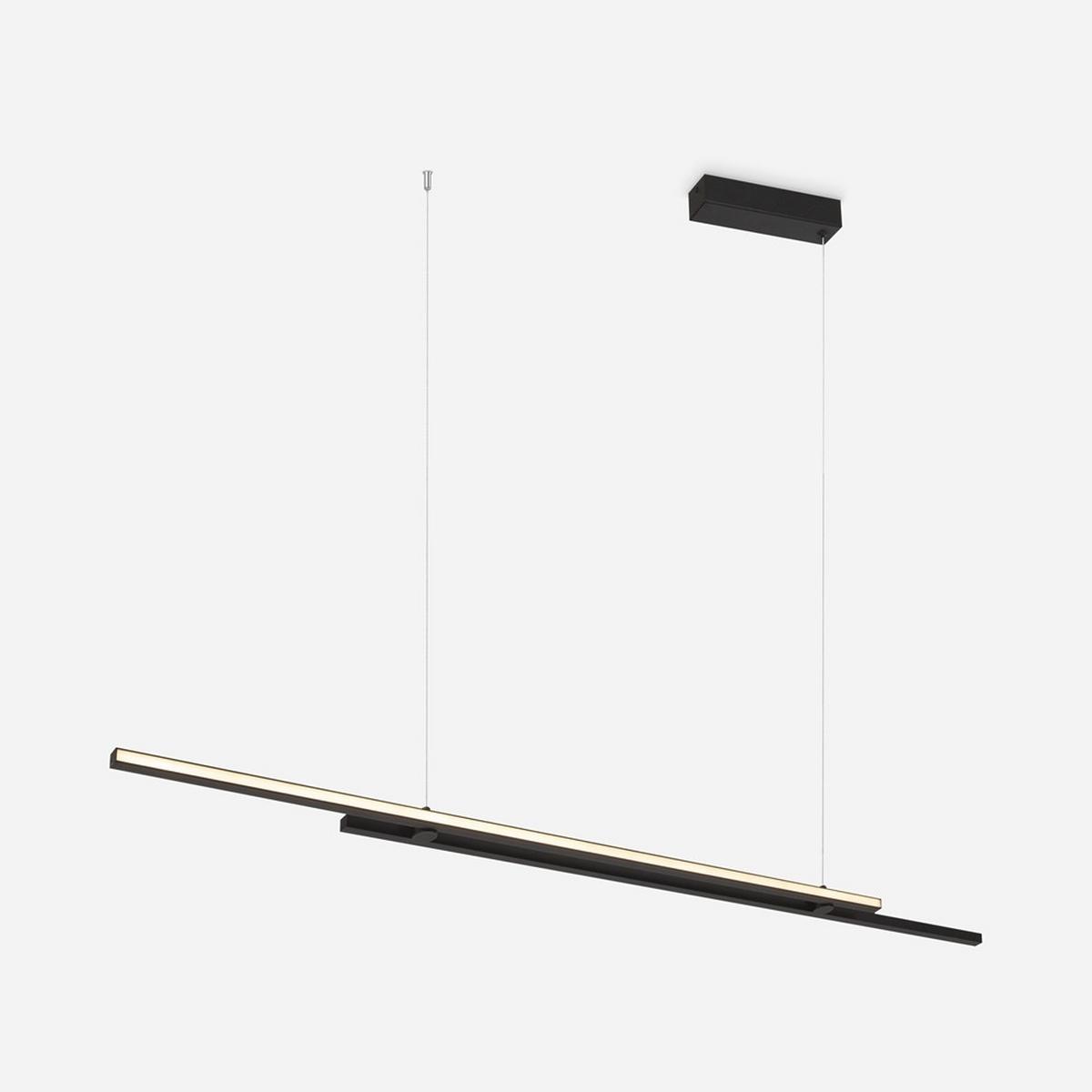PENDELLEUCHTE HALO - Schwarz, Modern, Metall (150/1,5/15,5cm) - MAYTONI