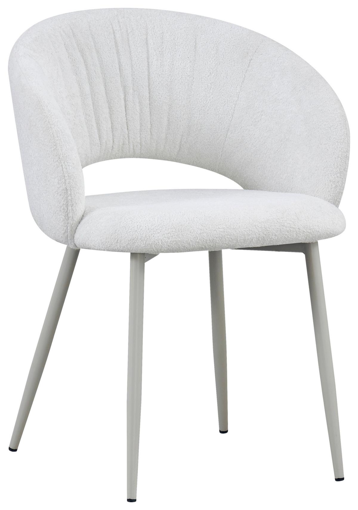 Armlehnstuhl Bente Beige ca. 58x78x57cm - Beige, Design, Holz/Textil (58/78/57cm) - Mömax