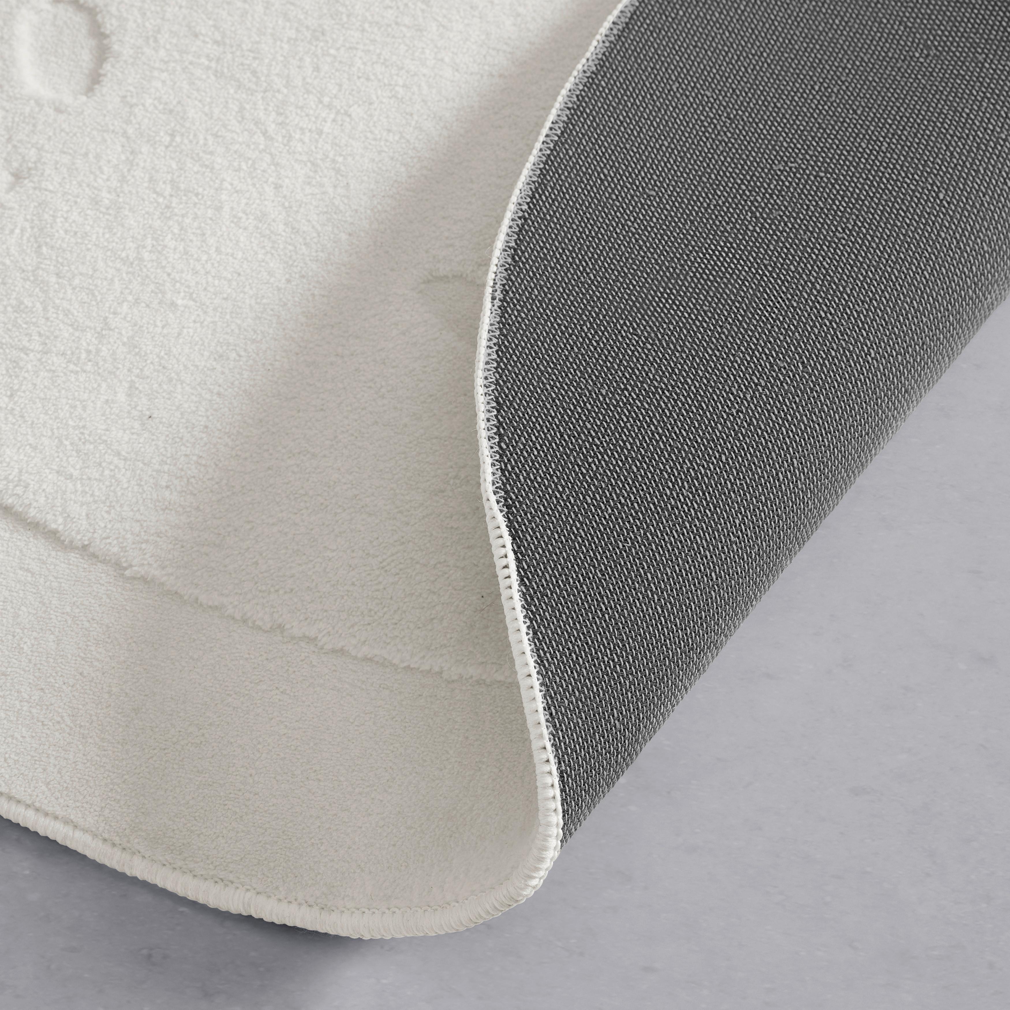 Covor pentru copii Schafi - alb, textil (80cm) - Mömax