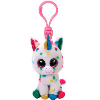 Ty Boos Kulcstartó 8,5cm - színes, textil