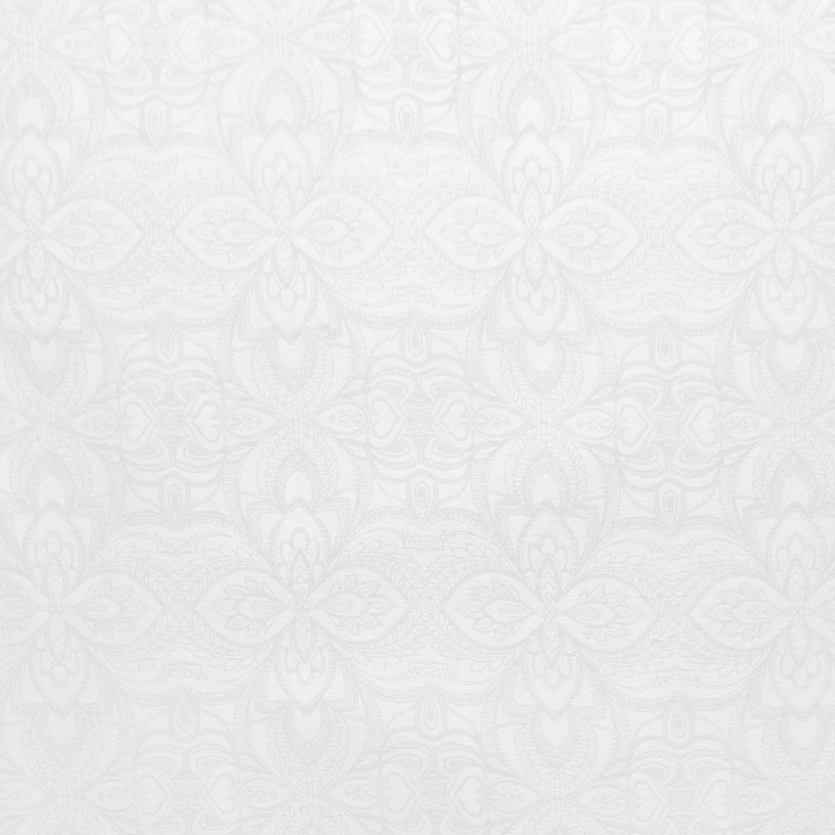 POŚCIEL NIEMOWLĘCA WHITE ORNAMENT - biały, Basics, tkanina (80/80cm) - Patinio