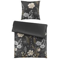 Bettwäsche Nala in Grau ca. 135x200cm - Anthrazit, ROMANTIK / LANDHAUS, Textil (135/200cm) - Mömax