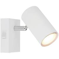 Spotlámpa Witmo 1 Égős - krómszínű/fehér, Modern, fém (7/10/12cm) - Mömax