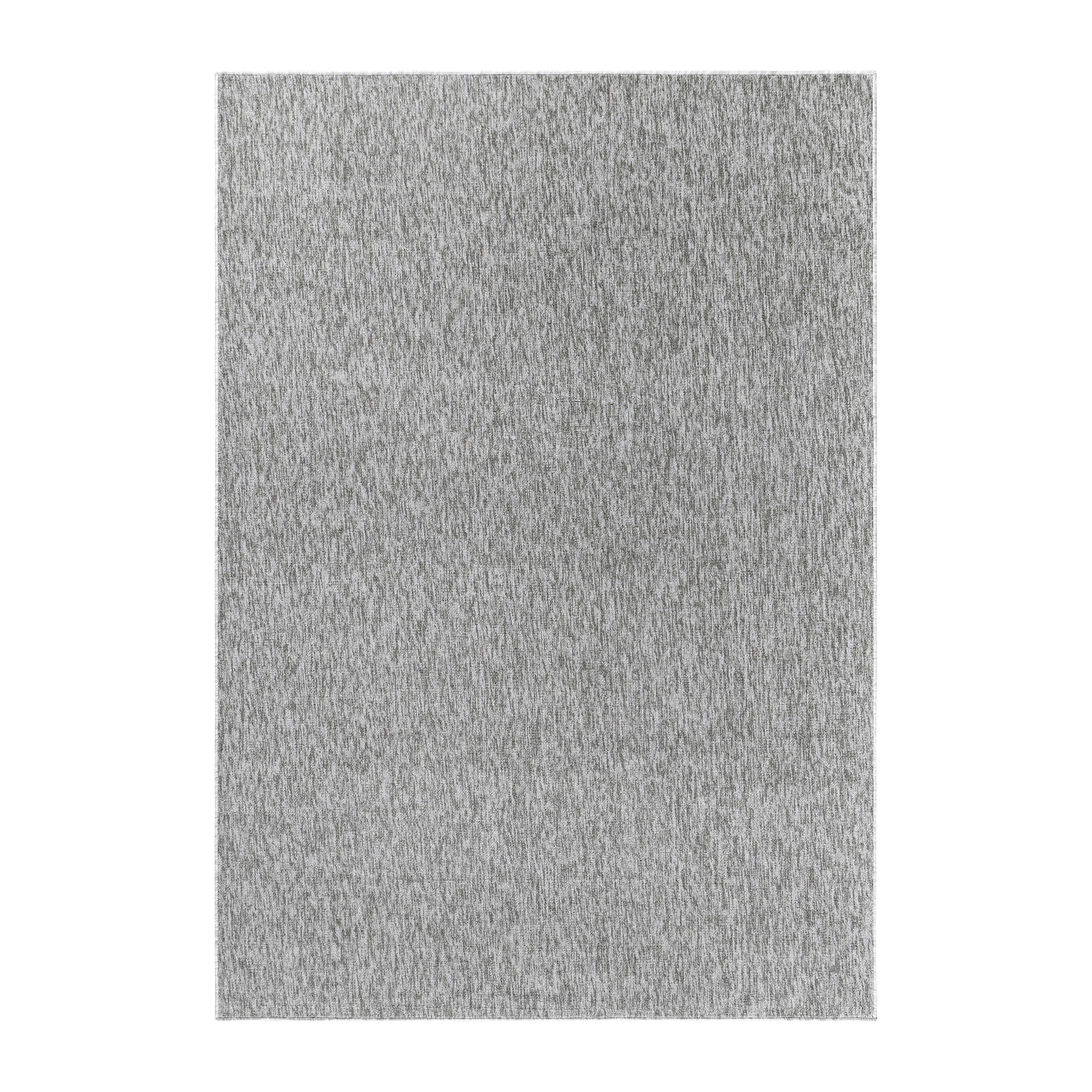 Flachwebeteppich Nizza Hellgrau ca. 160x230cm - Hellgrau, KONVENTIONELL, Textil (160/230cm)