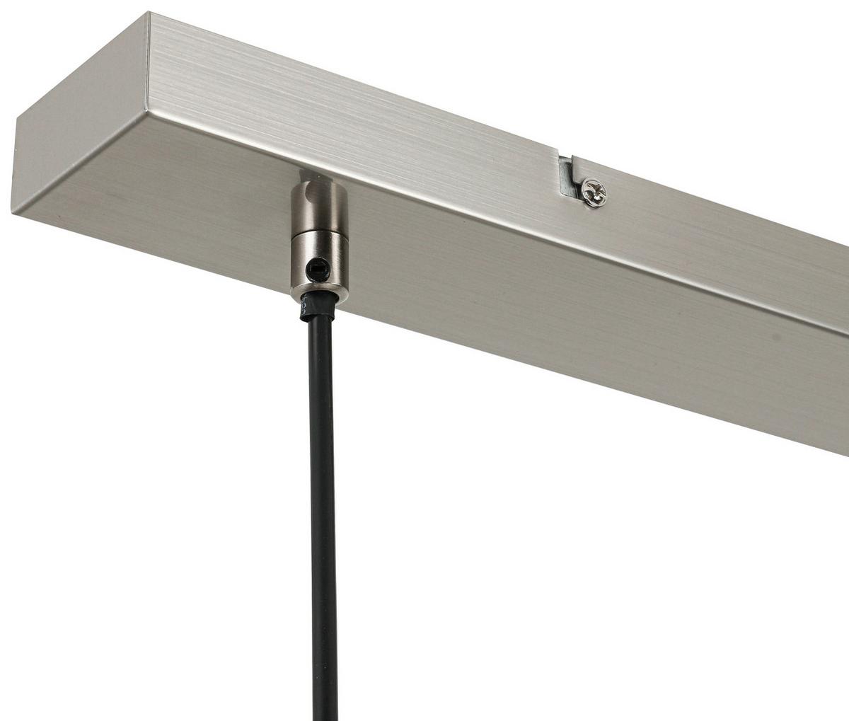 LAMPA WISZĄCA KATHARINA - biały/przezroczysty, Trend, tworzywo sztuczne/metal (85/20/120cm) - Novel