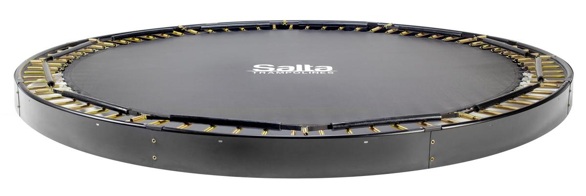 Bodentrampolin Salta Royal Ø ca. 305cm - Schwarz, Trend, Metall (305cm) - Salta