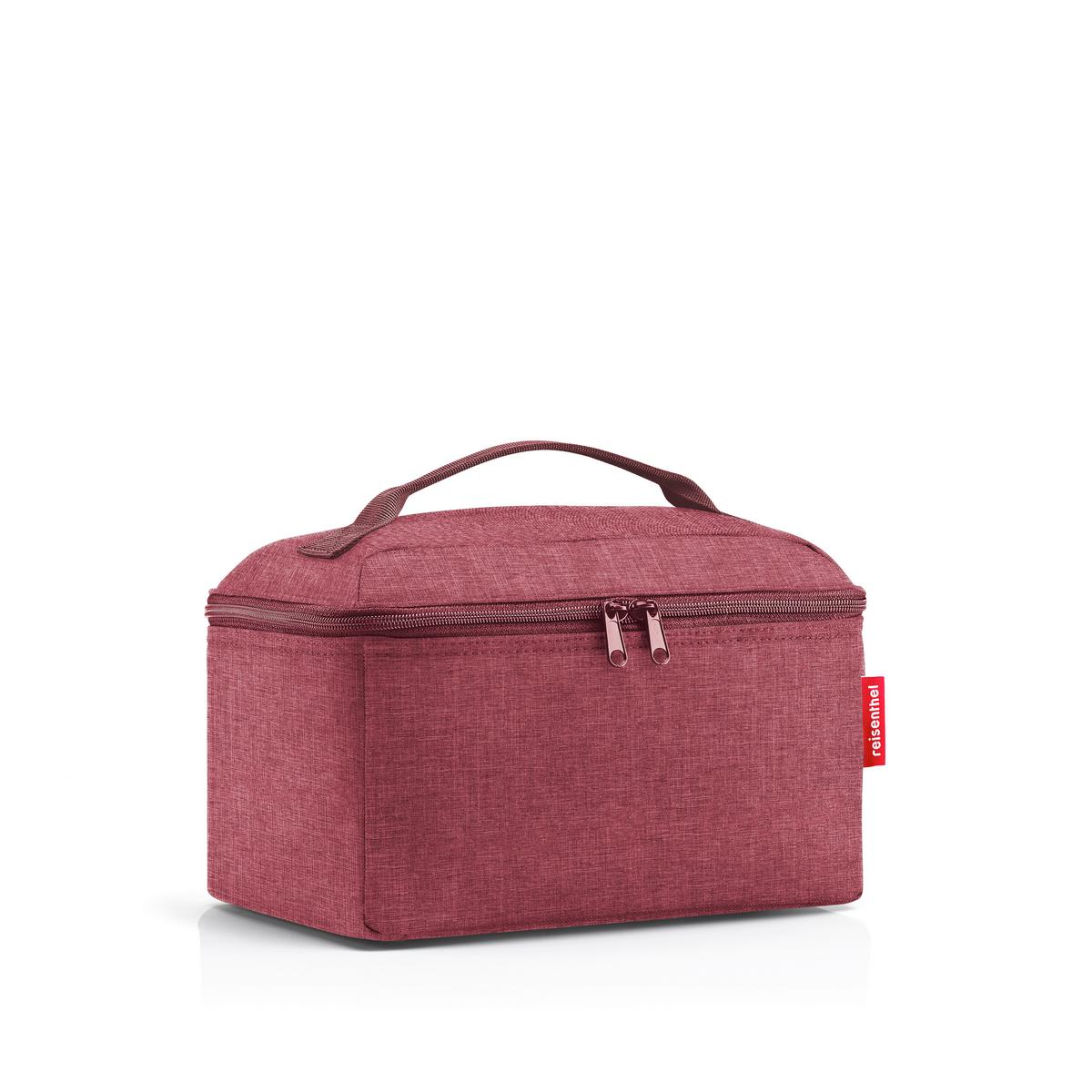 KOSMETYCZKA BEAUTYCASE TWIST MAROON - bordowy, Basics, tkanina (27/18/17cm) - Reisenthel