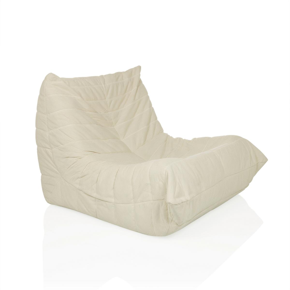 Naslanjač Sitzolo, Bež - bež, Moderno, tekstil (90/72/100cm) - MID.YOU