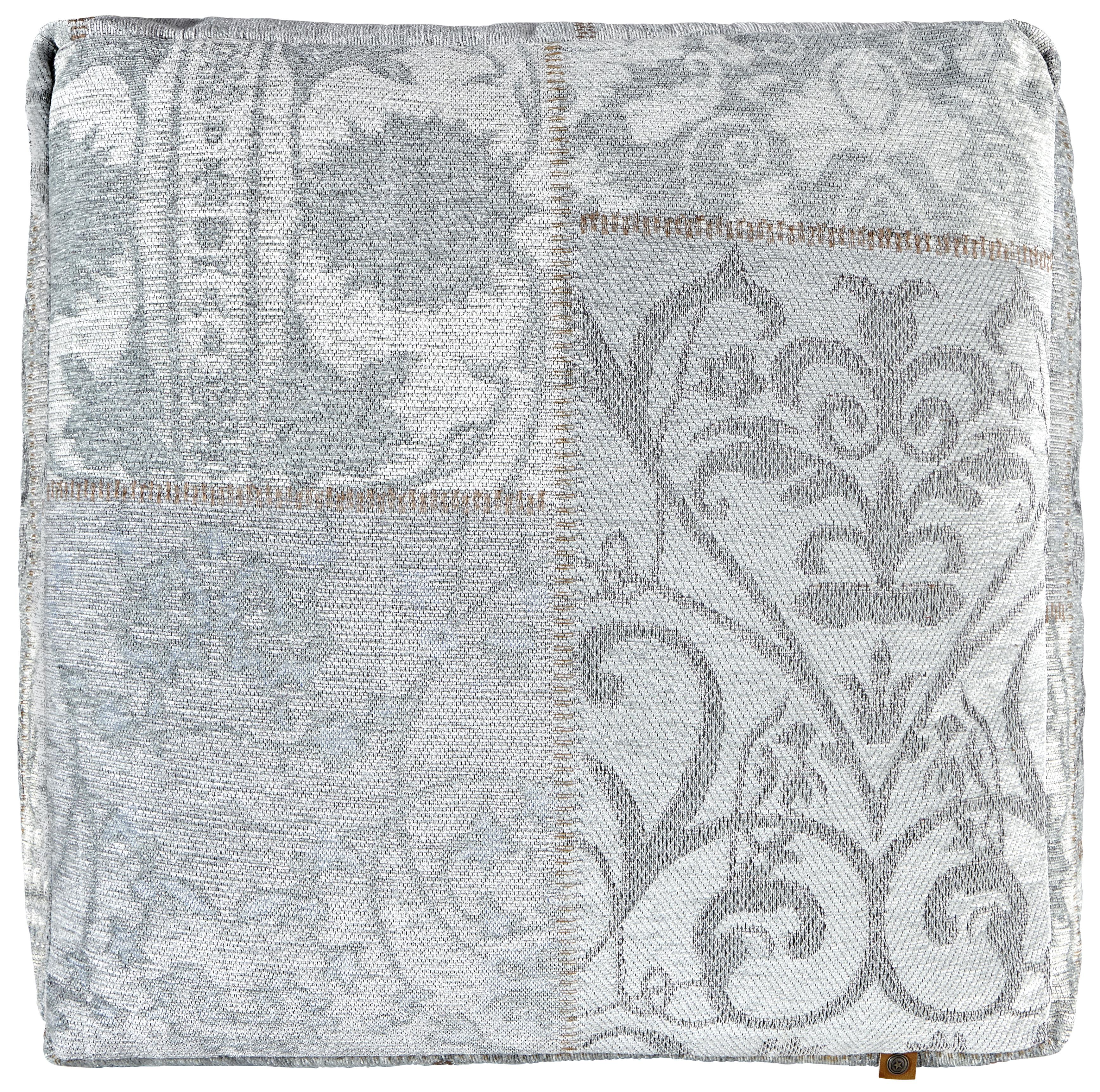 PUFA SAMRA - miętowy, Modern, tkanina (60/60/30cm) - Bessagi Home