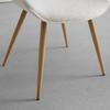 STOL LOU - beige/ekfärgad, Modern, metall/trä (52/84/60cm) - Mömax