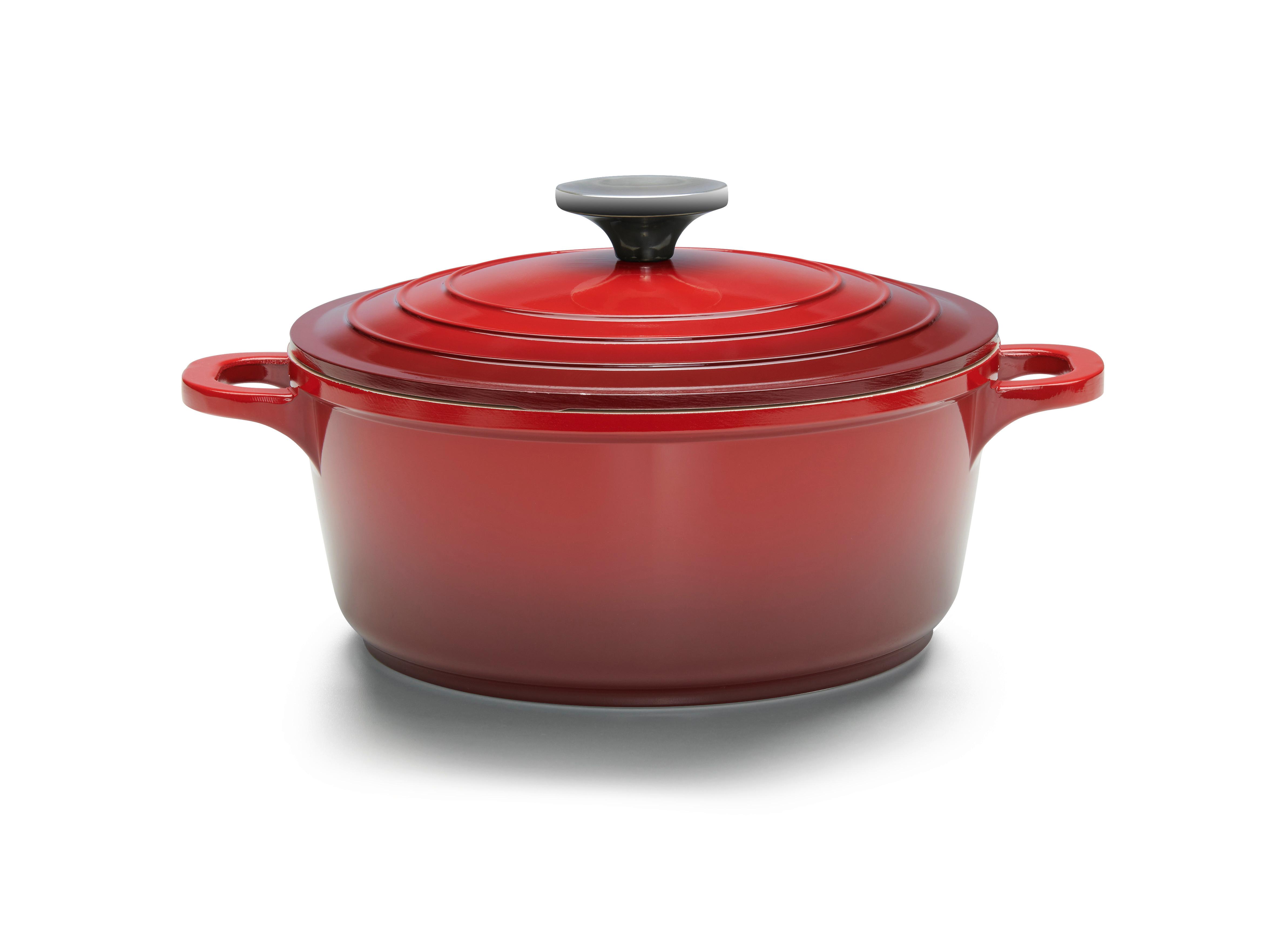 Bratentopf Elisa S Rot ca. 2,4 l - Rot, KONVENTIONELL, Metall (20/9cm) - Modern Living