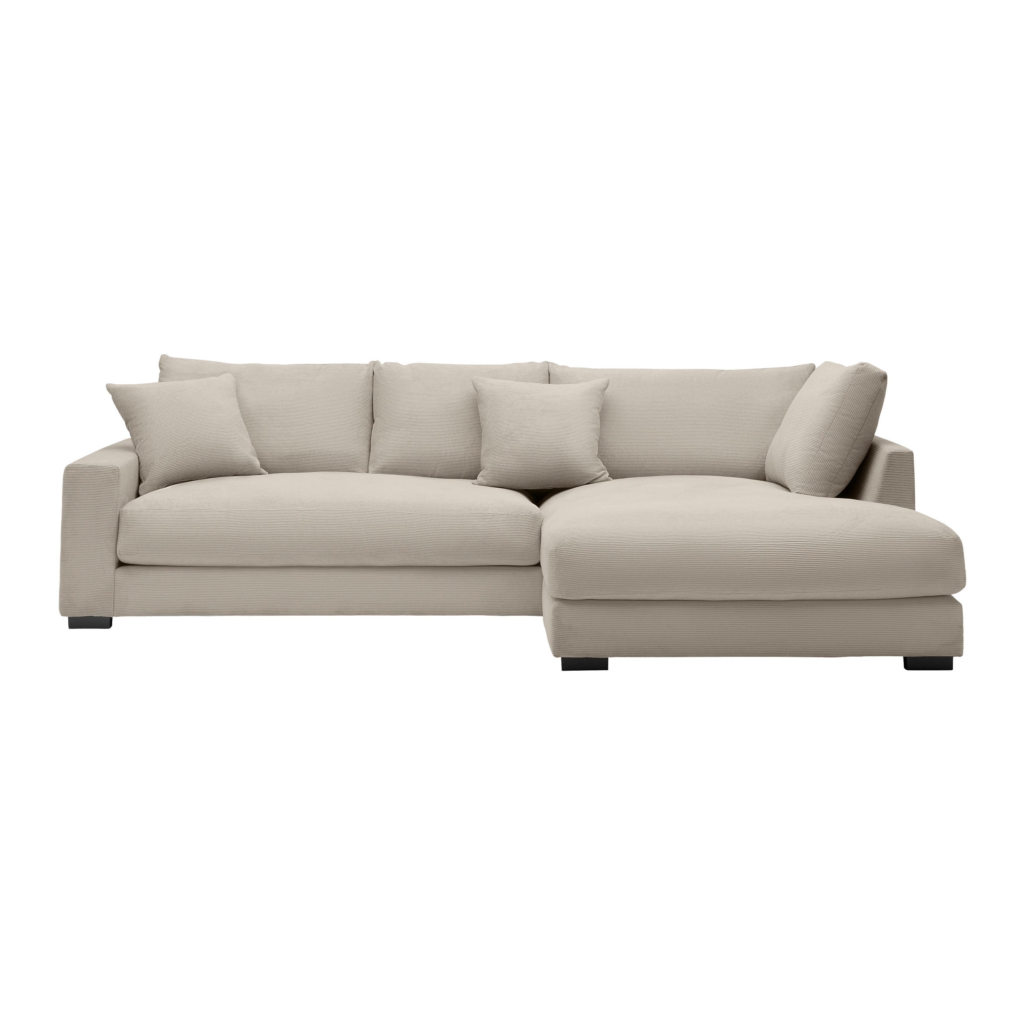 Colțar Pedro - taupe, Modern, textil (300/190cm) - Mömax