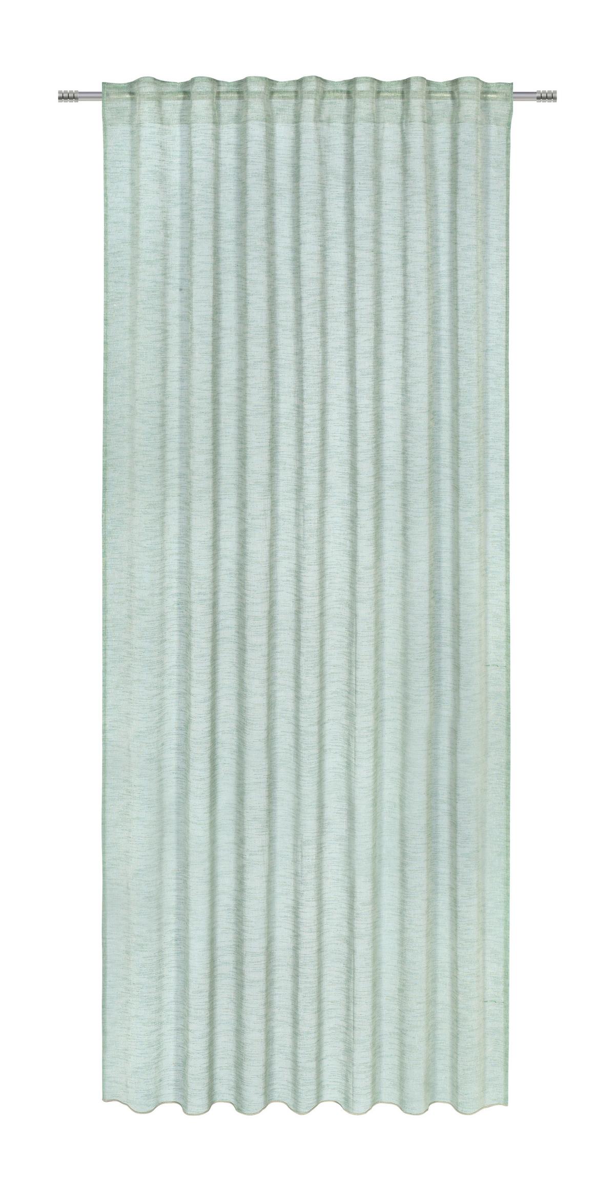 Készfüggöny Sigrid 140/300cm - zöld, Modern, textil (140/300cm) - Premium Living