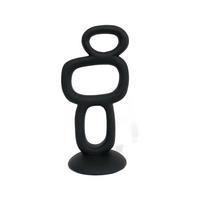 Skulptura Nele - črna, Romantika, umetna masa (13,5/28/10,8cm) - Mömax