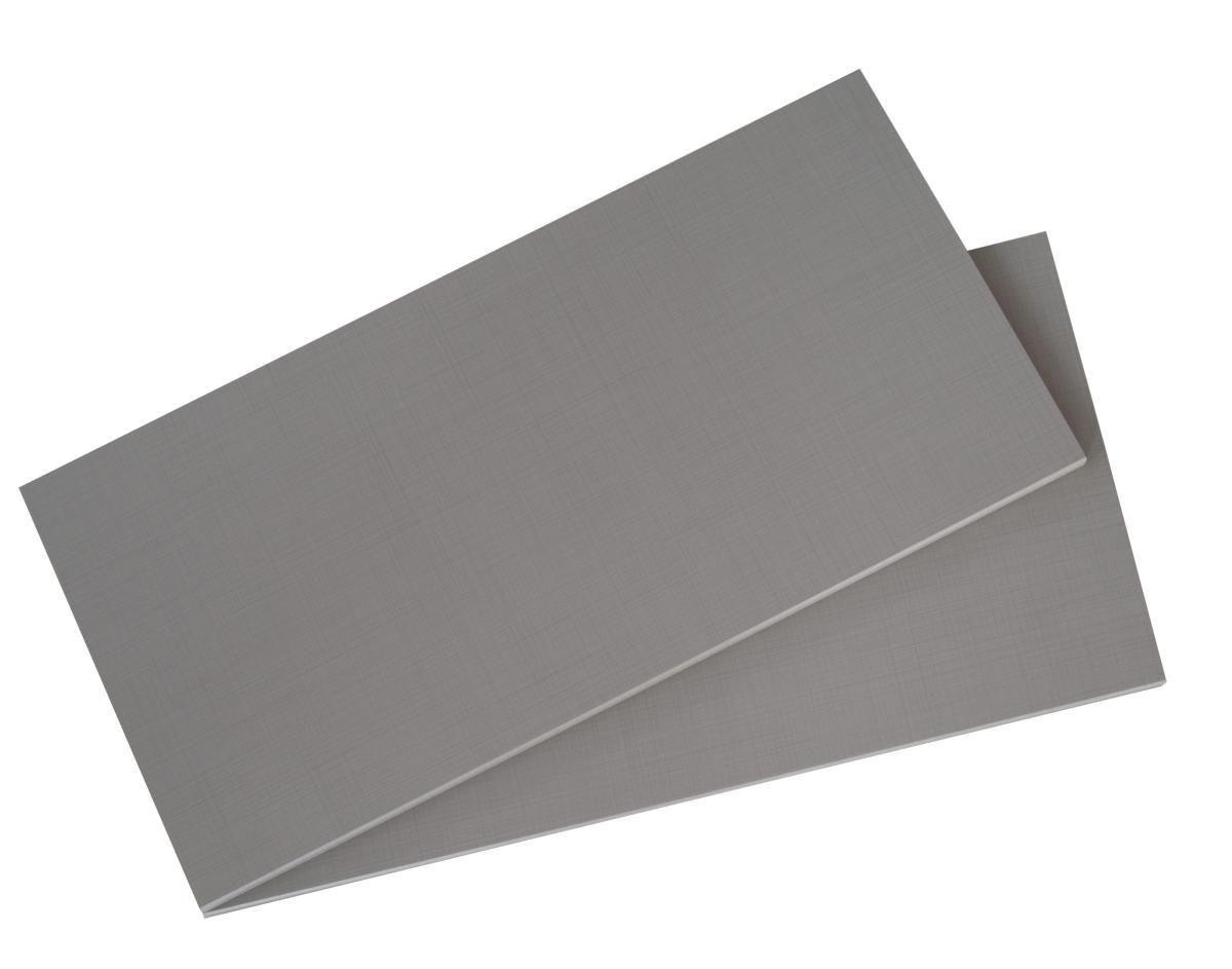 ZESTAW PÓŁEK WKŁADANYCH SANTOS - jasnoszary, Konventionell, materiał drewnopochodny (77/2/44cm) - Xora