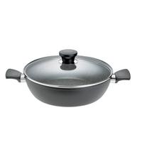 PATELNIA DO SERWOWANIA 1706-999-24 I - szary, Basics, metal/szkło (24cm) - Schulte Ufer