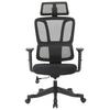 SNURRSTOL NOEMI - svart, Design, metall/trä (65/122-130/62cm) - Mömax