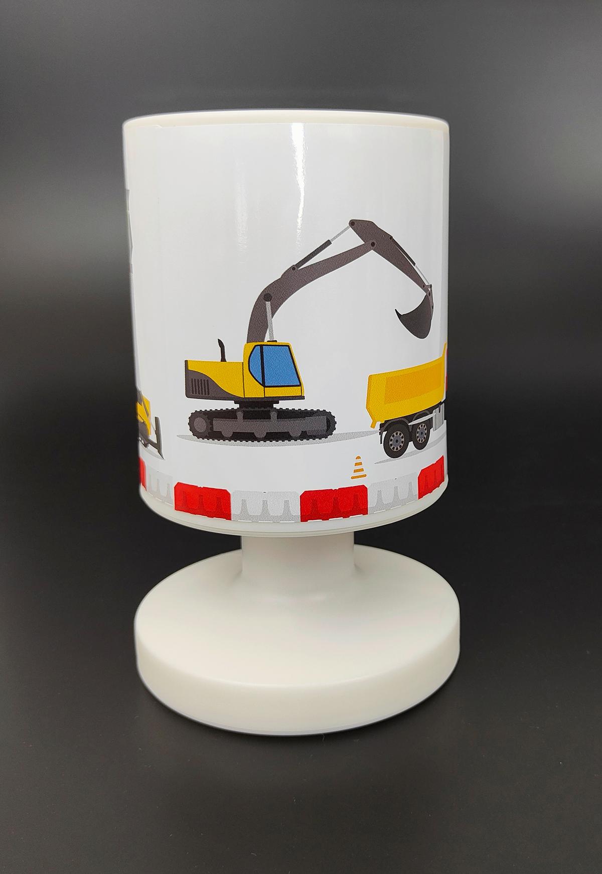 LAMPA STOŁOWA DZIECIĘCA 2014 - BUDOWA - różnokolorowy, Basics, tworzywo sztuczne (13/13/20cm)