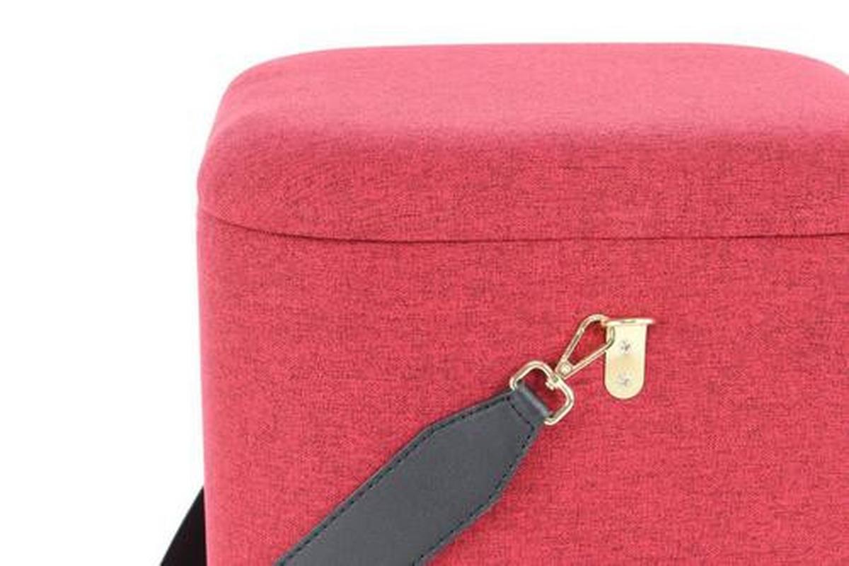 Ülőkeszett Hnm2z - fekete/piros, Basics, műanyag/textil (29,5+35,5cm) - Kayoom