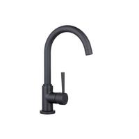 Küchenarmatur Cornwall in Schwarz matt - Schwarz, Trend, Kunststoff/Metall (32,5cm) - Schütte